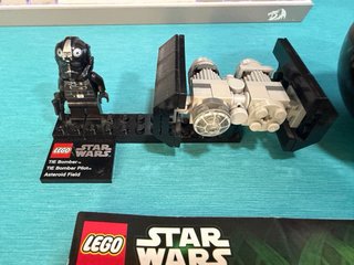 Lego Star Wars 75008: Tie Bomber y Campo de Astero