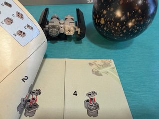 Lego Star Wars 75008: Tie Bomber y Campo de Astero
