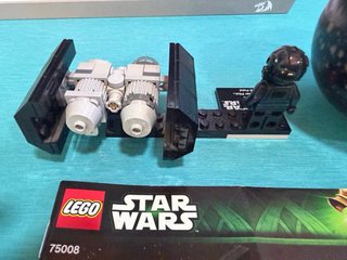 Lego Star Wars 75008: Tie Bomber y Campo de Astero