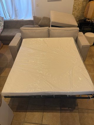 Sofá Cama Sklum Beige