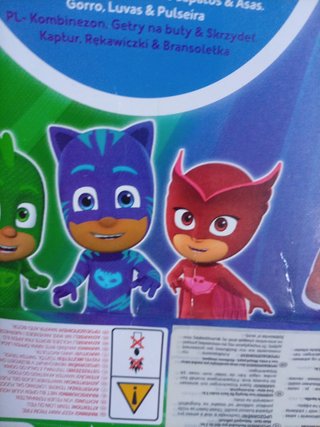 Disfraz PJ Masks Owlette Talla 5-6 años