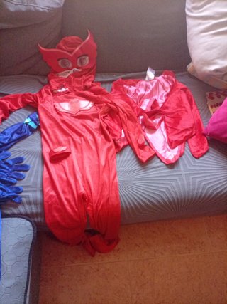 Disfraz PJ Masks Owlette Talla 5-6 años