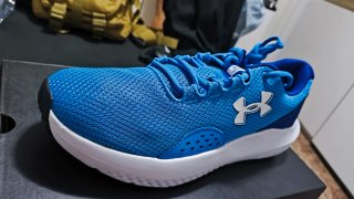 Zapatillas Under Armour Azules y Blancas