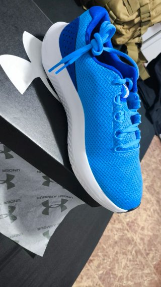 Zapatillas Under Armour Azules y Blancas