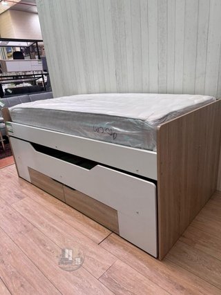 Cama Nido Juvenil con Somiery 2 Cajones - NUEVO