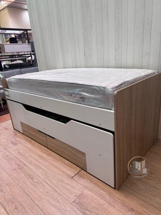 Cama Nido Juvenil con Somiery 2 Cajones - NUEVO