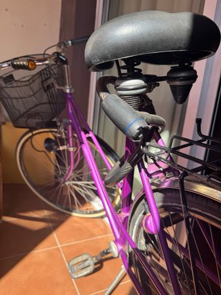 Bicicleta Paseo Vintage Crescent Morada