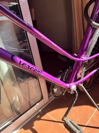 Bicicleta Paseo Vintage Crescent Morada