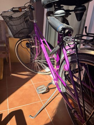 Bicicleta Paseo Vintage Crescent Morada