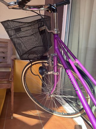 Bicicleta Paseo Vintage Crescent Morada