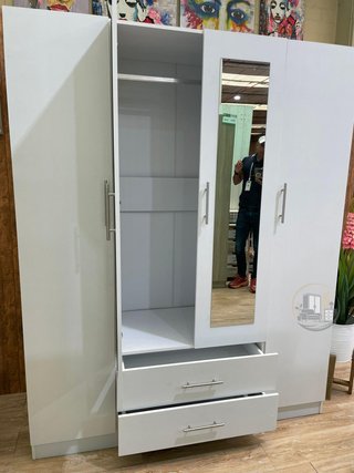 Nuevo Armario Doble Espejo Completo