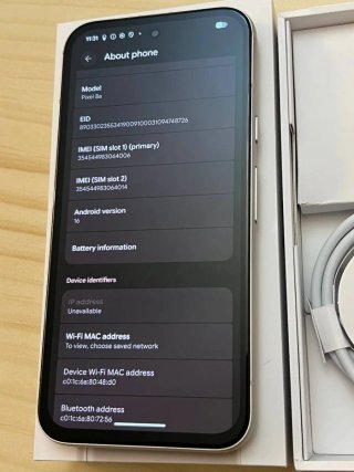 Google Pixel 8a 5G 128GB Beige