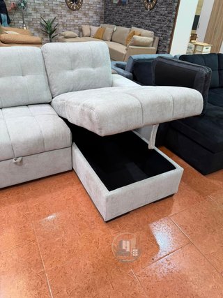 Sofa Cama Chaise Longue Reversible 247cm - NUEVO