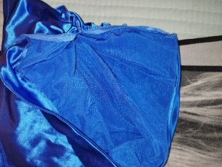 Falda fiesta azul