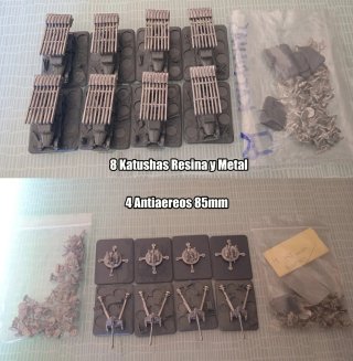 Ejército Rusos Soviéticos Flames of War FOW Grande