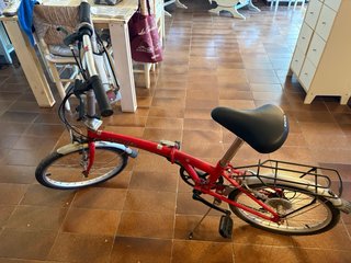 Bicicleta plegable con marchas