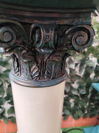 4 Columnas Mármol y Cristal