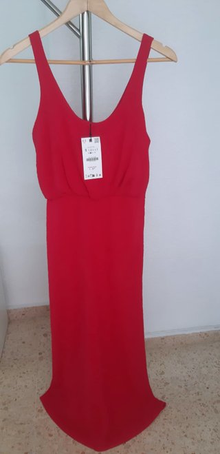 Vestido midi-largo nuevo sin estrenar con etiqueta
