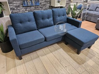 Sofa con Puff Convertible en Chaise Longue