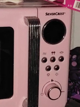 Microondas Silvercrest Rosa Retro