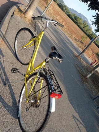 Bicicleta BH Paseo Adulto Amarilla