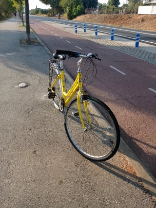 Bicicleta BH Paseo Adulto Amarilla