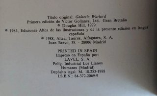 Lote libros Douglas Hill. Ciencia ficción.