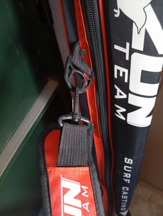 Funda y Soporte Cañas Pesca Surfcasting