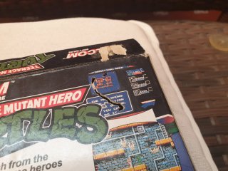 Turtles Teenage Mutant Hero Nintendo NES pal B