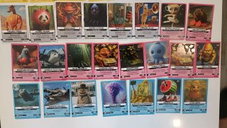 44 cromos o cartas italian Brainrot skifidol