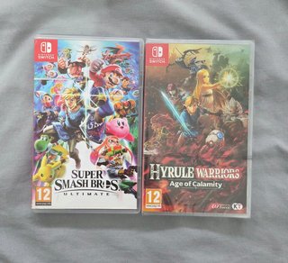 Super Smash Bros y Hyrule Warriors para switch
