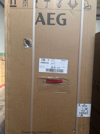 Frigorífico blanco AEG