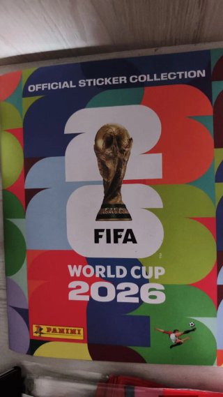 Álbum Stickers Mundial FIFA 2026 + upgrade set