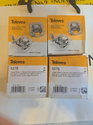 4 Televes 5276 TV/FM SAT 0.6-1.5dB+DC