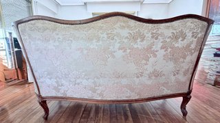 Conjunto Sillón Sofa y Mesas Madera y Mármol