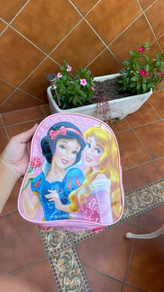 Mochila Infantil Princesas Disney .