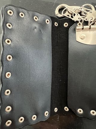 Llavero Cartera Cuero 4 Llaves