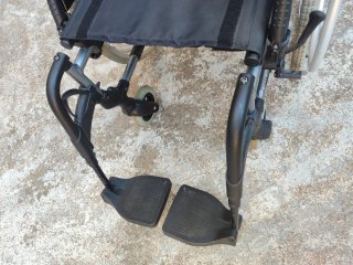 Silla ruedas plegable