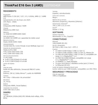 Lenovo Thinkpad Nuevo Sin Uso