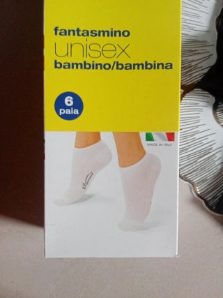 5 paia calzini Fantasmini Vignoni 7/8 anni