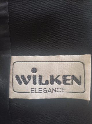 Blazer vintage negro con detalles