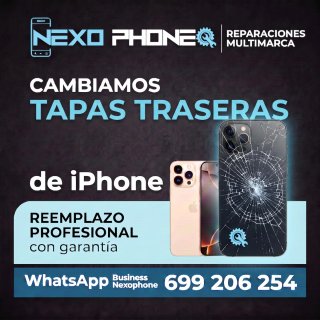 Cambio Tapa Trasera iPhone
