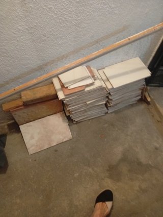 Resto de azulejos para baño o cocina. Los regalos