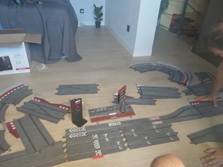Circuito Scalextric casi nuevo