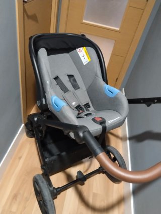 Carrito Kinderkraft 3 en 1 + Silla Coche