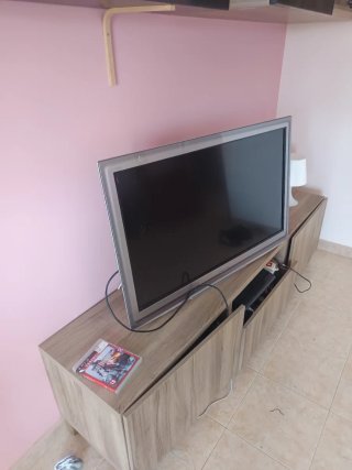 Televisor Samsung 40 Plata/Negra