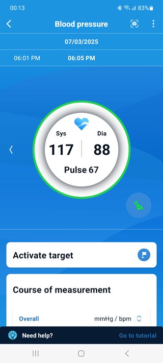 Tensiómetro Beurer BM 59 Bluetooth Recargable