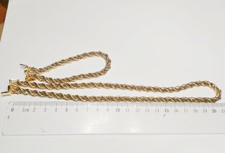 Collar Cordón Salomónico Oro 18kt -35,7 gr.