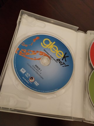 Glee - 2a temporada, 7 DVDs, em castelhano, inglês