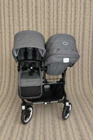 BUGABOO DONKEY 5, SILLAS, CAPAZO, GRIS REVISADO!